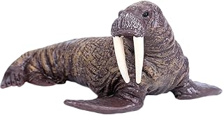 Juguetes de Animales de mar, Figuras de Animales de morsa realistas para Jugar Juguete, Juguetes creativos de Criaturas Marinas, Aprendizaje y Regalo de Juguete Educativo para niños niños