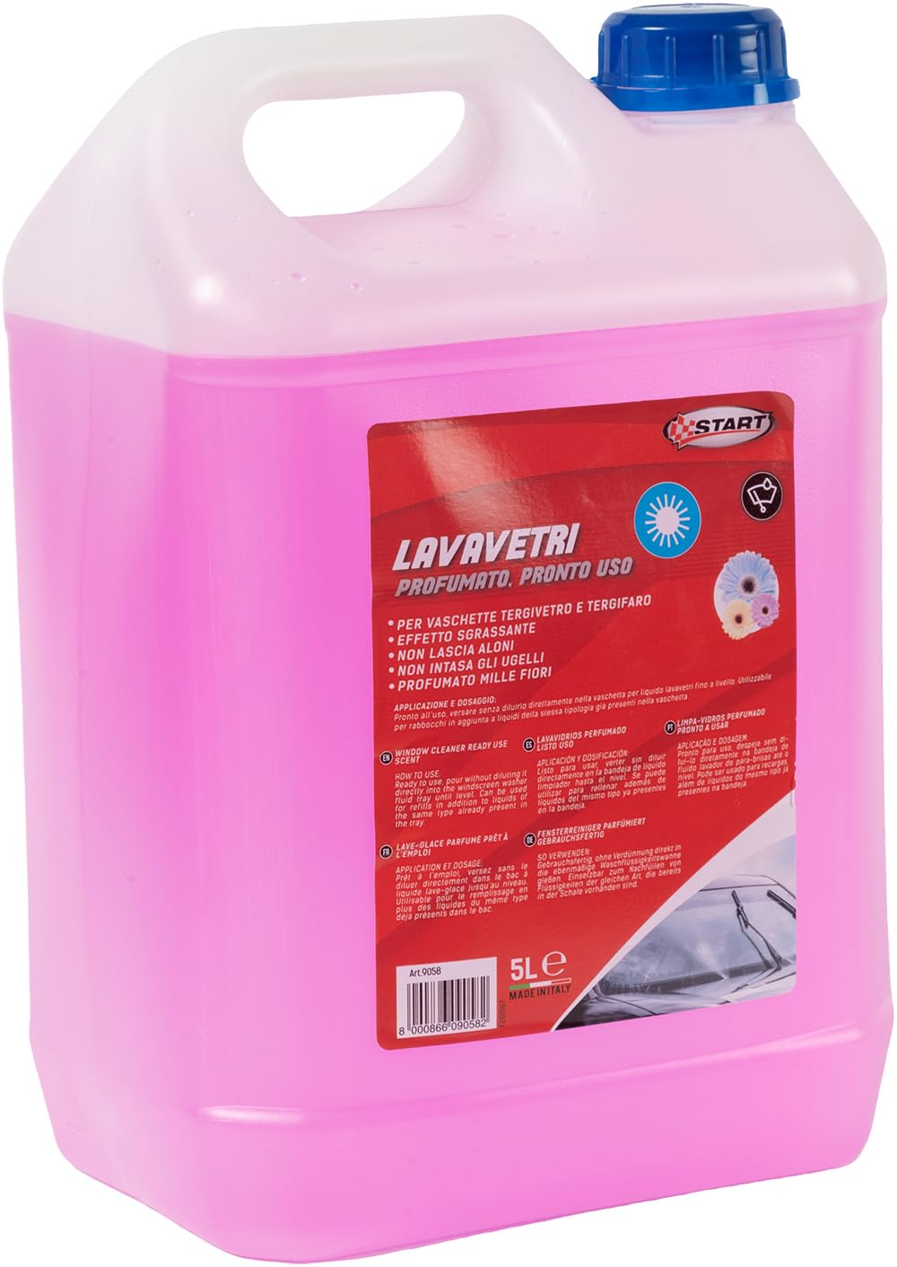 Liquide raclette parfum aux millefiori -5C 5L : Amazon.com.be: Auto et  moto