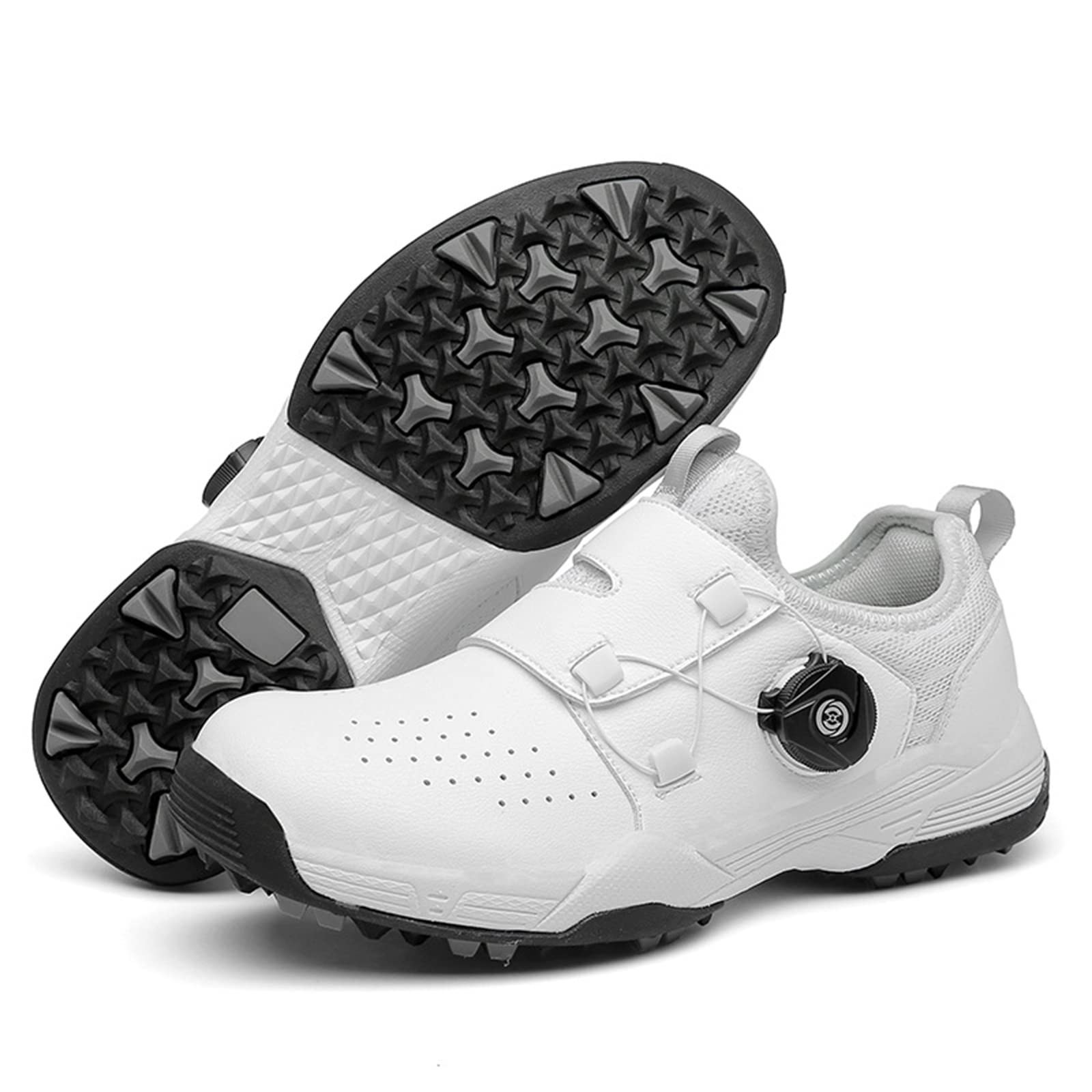 Scarpe da Golf da Donna Scarpe da Ginnastica da Viaggio Estive Senza Punte Girevoli A Rete Chiusa Traspiranti Leggere