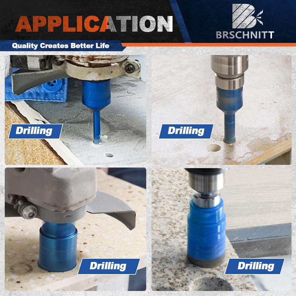 Punte Diamantate Gres Porcellanato - 6/6/8/20/25/35/50/68/110mm frese diamantate, 20mm Fresa, 50mm Punte Smusso,125mm Disco,per Porcellana Piastrelle Ceramica Marmo Granito