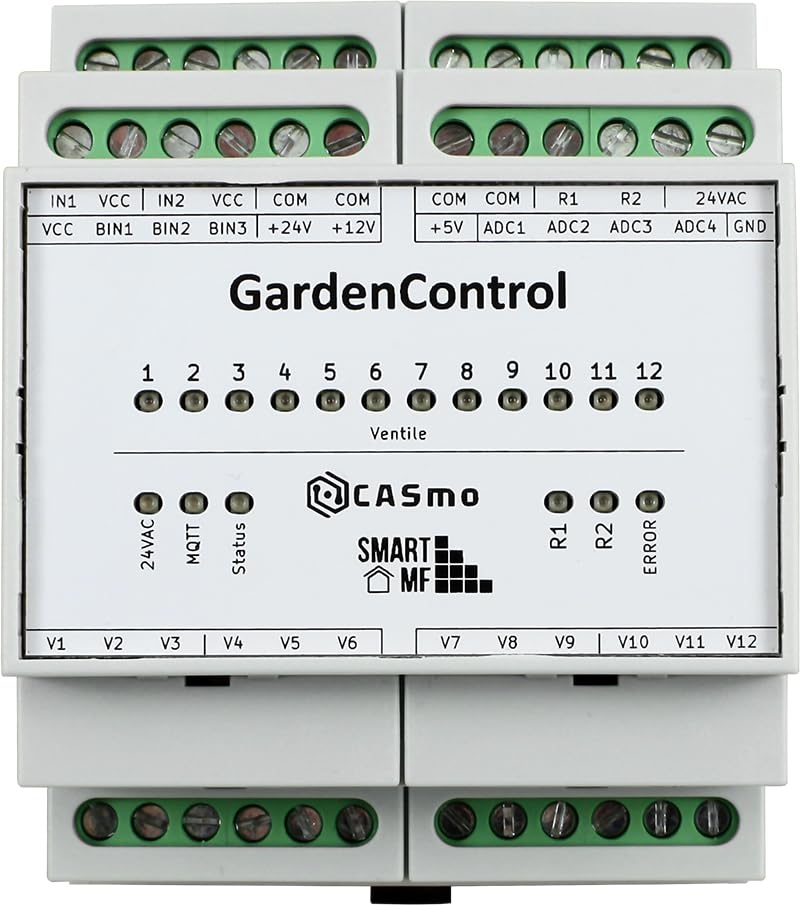 CASmo-GC-ESP, der smarte Bewässerungscontroller bringt Ihre Garten- und Anlagenbewässerung auf das nächste Level.