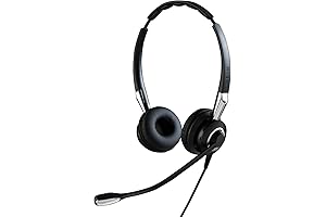 Jabra Biz 2400 II QD Duo Wired Noise-Canceling Headset