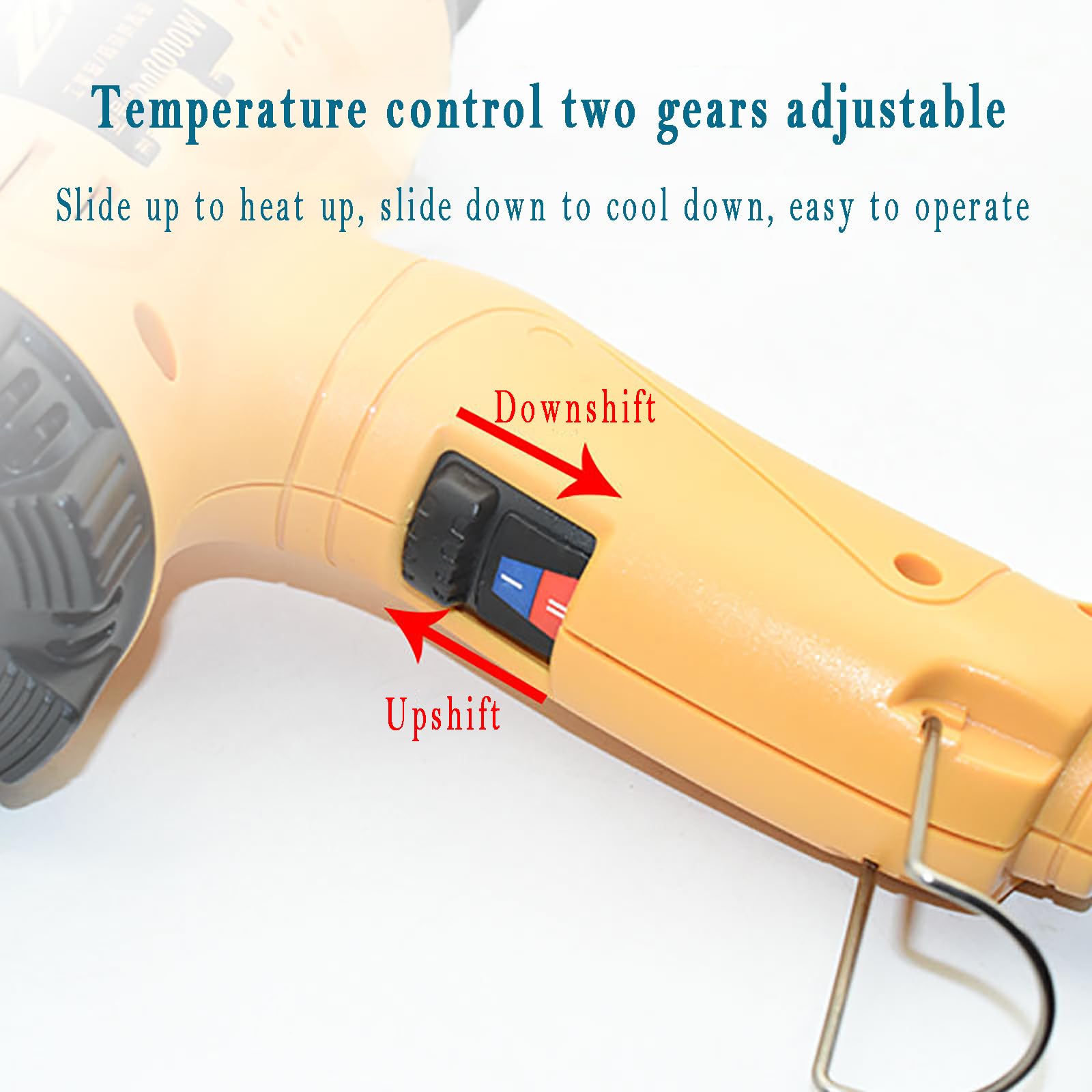 Pistolet Termokurczliwy Z PVC, DIY Ręcznie Robiona Opalarka Do Folii Samochodowej, Regulacja Temperatury 50-650 ℃, Używana Do Butelki Czerwonego Wina PP/PVC/POF Kapsułka Termokurczliwa