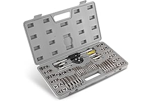 Orion 60-Piece Professional Bolt Die Set for Intricate Threading and Rethreading Tasks