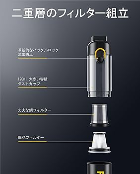 Fanttik ハンディクリーナー本体 Amazon | Fanttik Slim V8 Apex ハンディクリーナー 車用掃除機