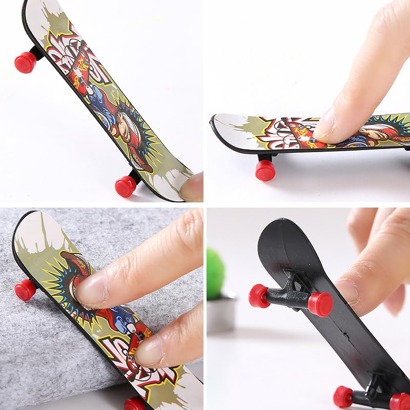 JcvPot 20 Finger Skateboard, Mini Finger Skateboard Produktbild-Vorschau 2