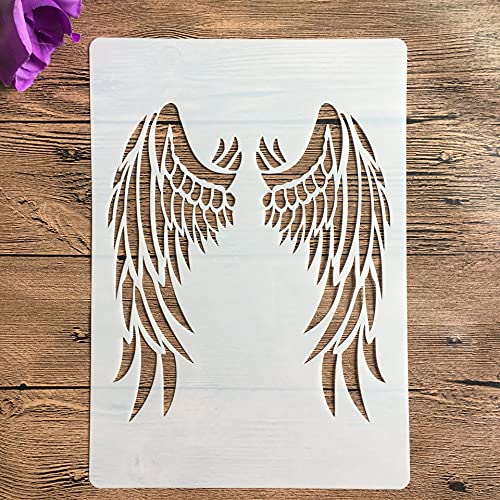 Best Large Angel Wing Template