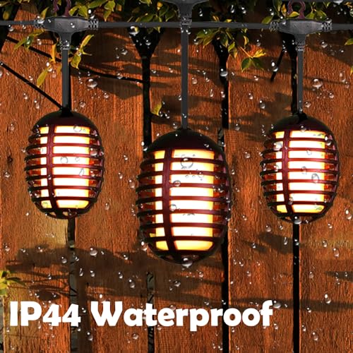 Luces solares para exterior, 30 pies, 15 LED miniatura 5