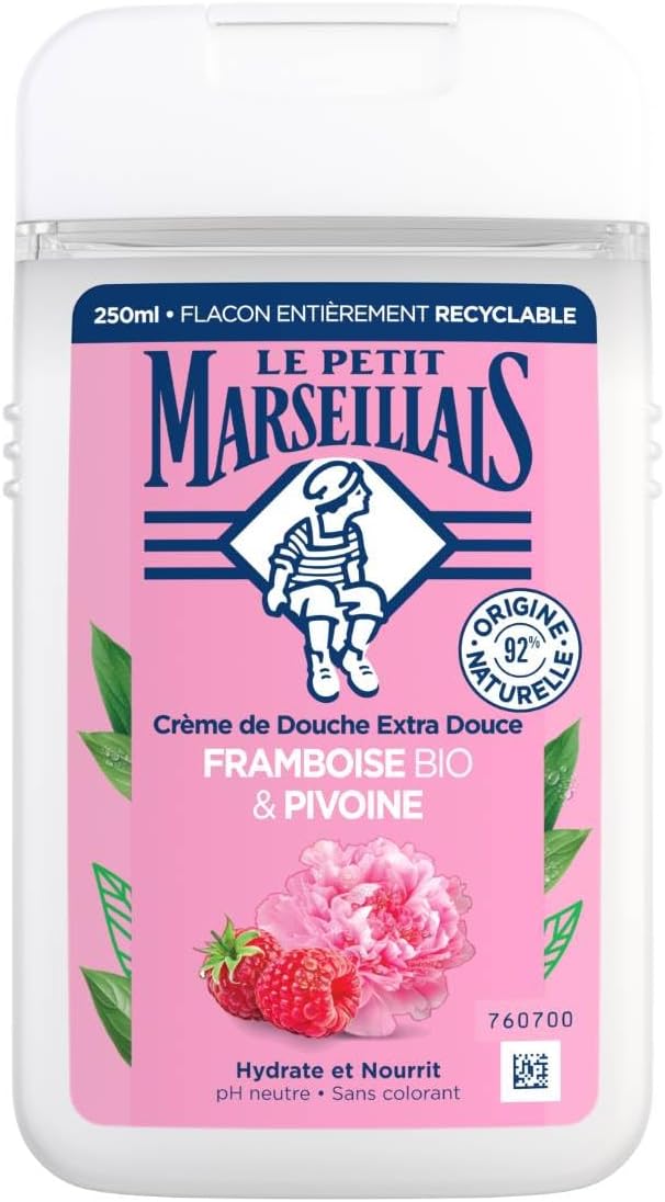 Le Petit Marseillais Extra Gentle Cream Shower Raspberry &amp; Peony 250ml