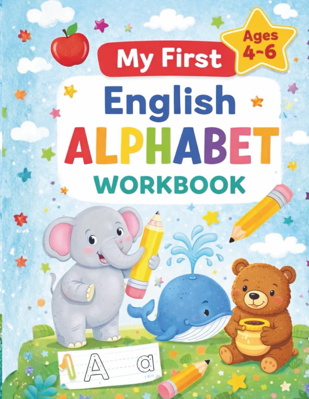 My first english alphabet workbook