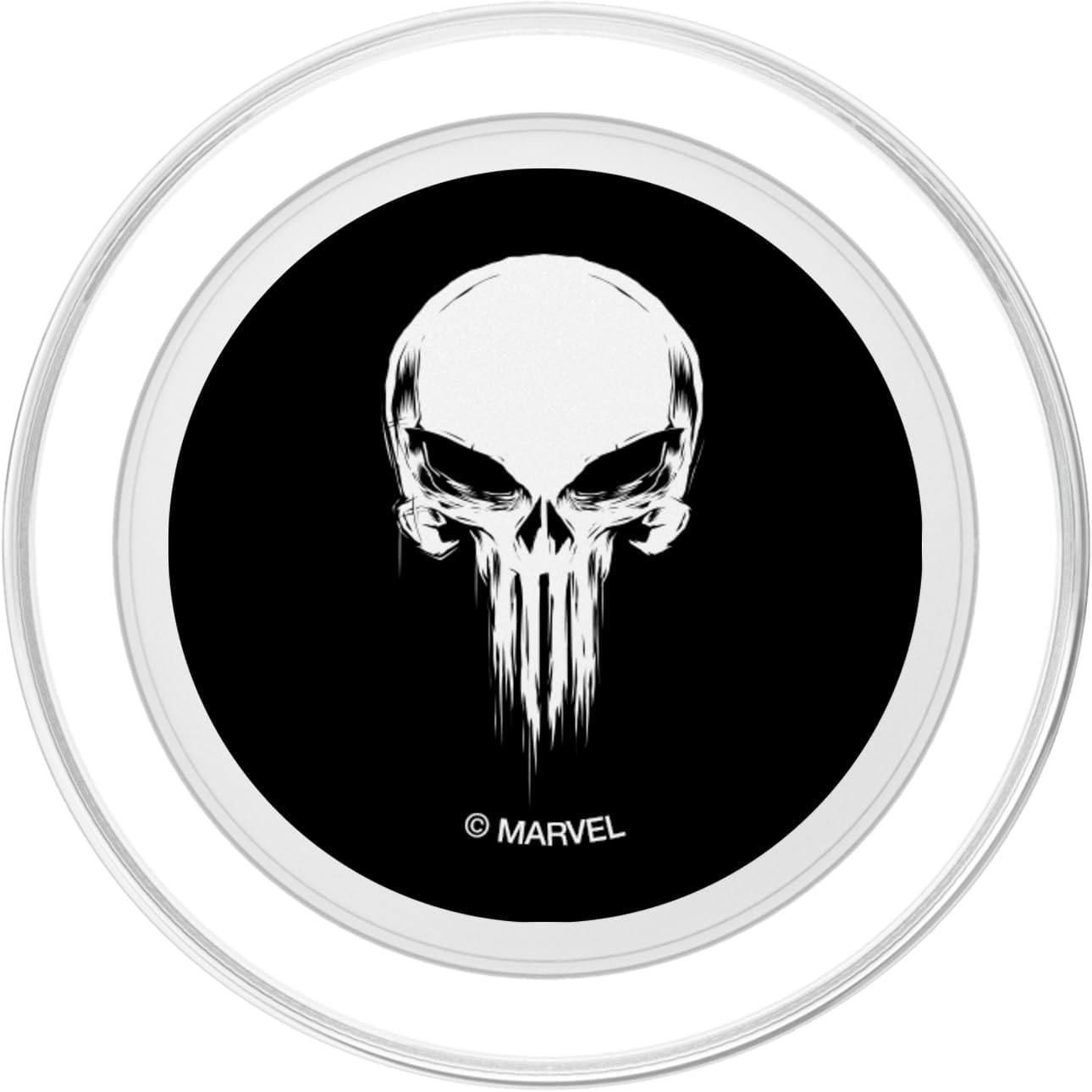 Marvel The Punisher Skull Frank Castle Symbol PopSockets MagSafe PopGrip for iPhone