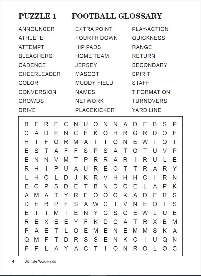 Ultimate Word Find- Large Print Word Search Puzzle Book image 2