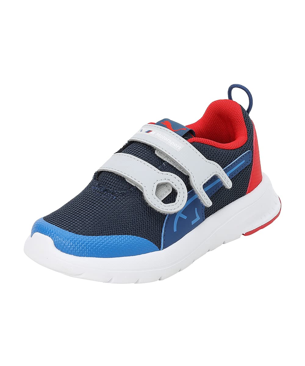 Puma Unisex-Kid BMW MMS Evolve PTC V Pre-School Black-Estate Blue-Fiery Red Sneaker - 1UK (30753901) (B09YXLMMRC) Amazon Price History, Amazon Price Tracker