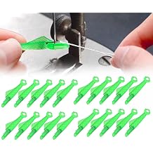 Fish Mouth Sewing Machine Loop Easy Self-Thread Quick Needle Threader - 2024 Upgrade Green*20
