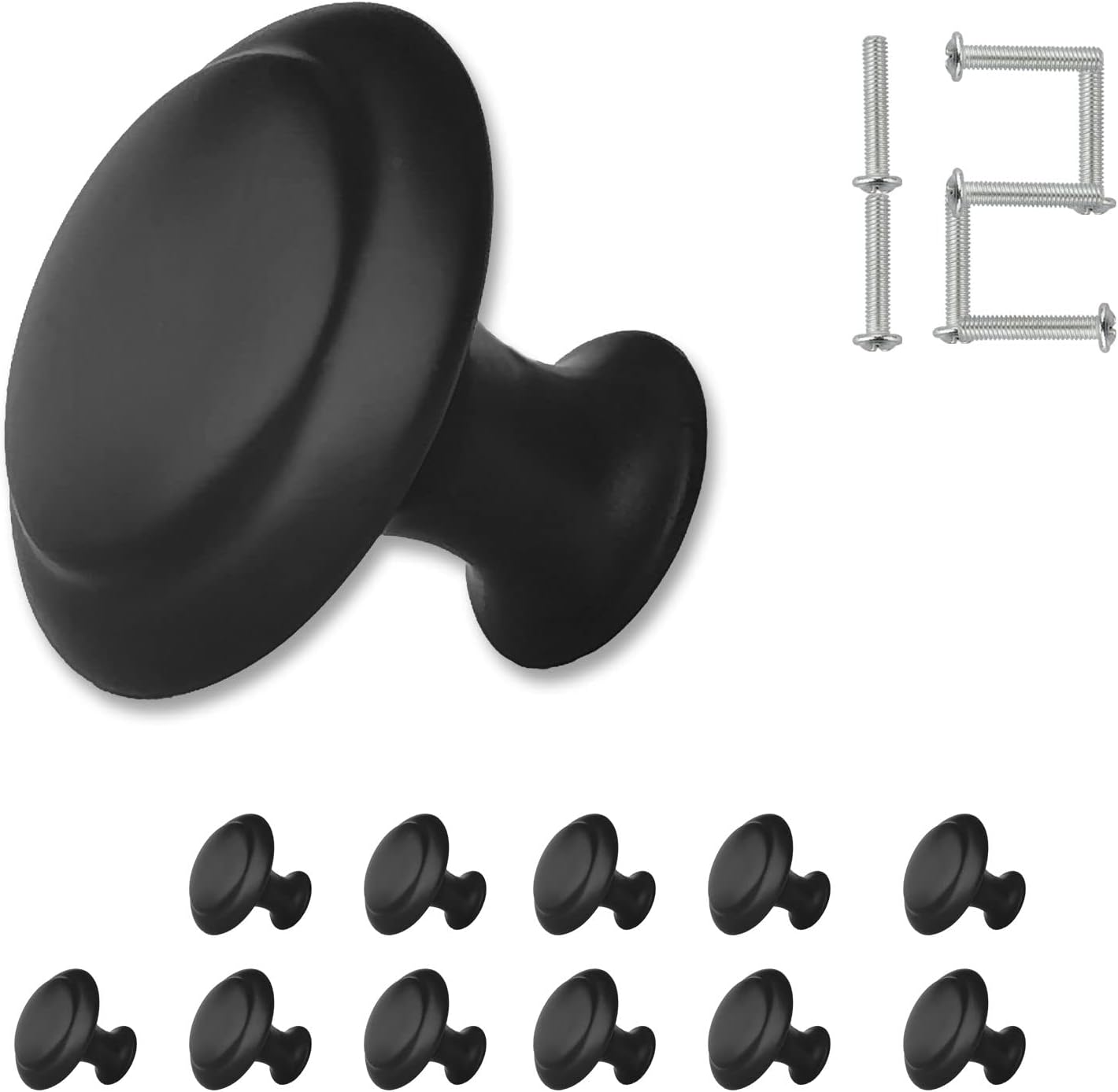 Artncraft Knobs Grey & White Cream Rare Hand Painted Ceramic Knobs