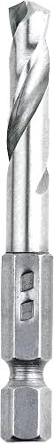 KWB HSS Spiral Drill Bit with Hex Socket 1/4 Inches, E 6.3 4211/04