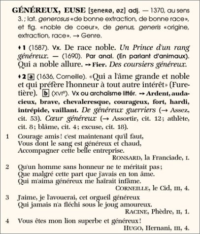 Le Grand Robert de la Langue Française - Coffret 6 volumes
