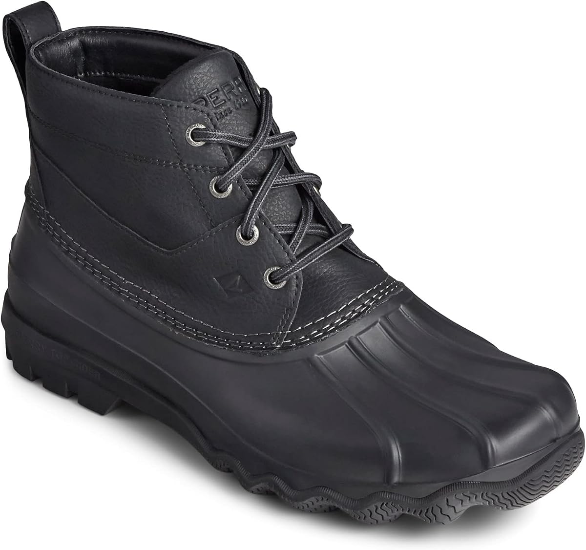 Sperry Men's, Brewster Low Boot Black/Black 10.5 M