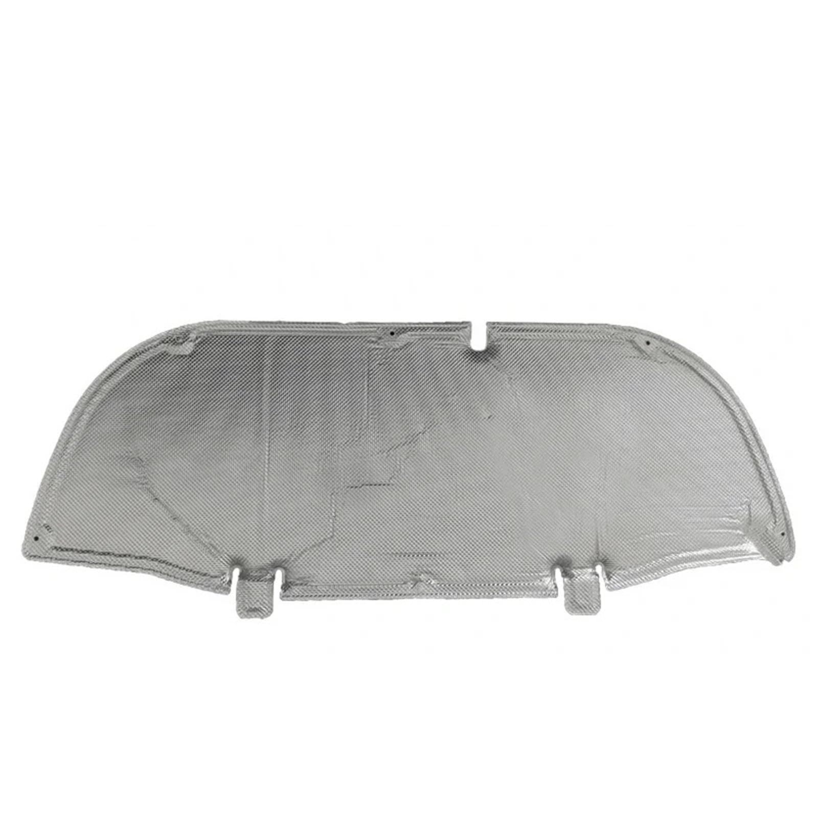 Wtixcrq One Color Engine Heat Cotton Liner Compatible With Toyota For Corolla For Cross 2020-2024 Engine Hood Insulation Cotton Pad Front Engine Bonnet Sound Heat Mat Sheet Cover(Silver)
