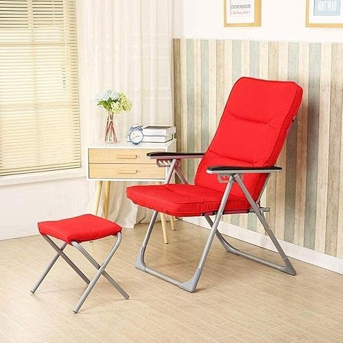 Miniatura 2 de Silla reclinable ergonómica de oficina simple para el hogar, sofá perezoso, silla de dormitorio, silla de computadora, silla plegable, silla de