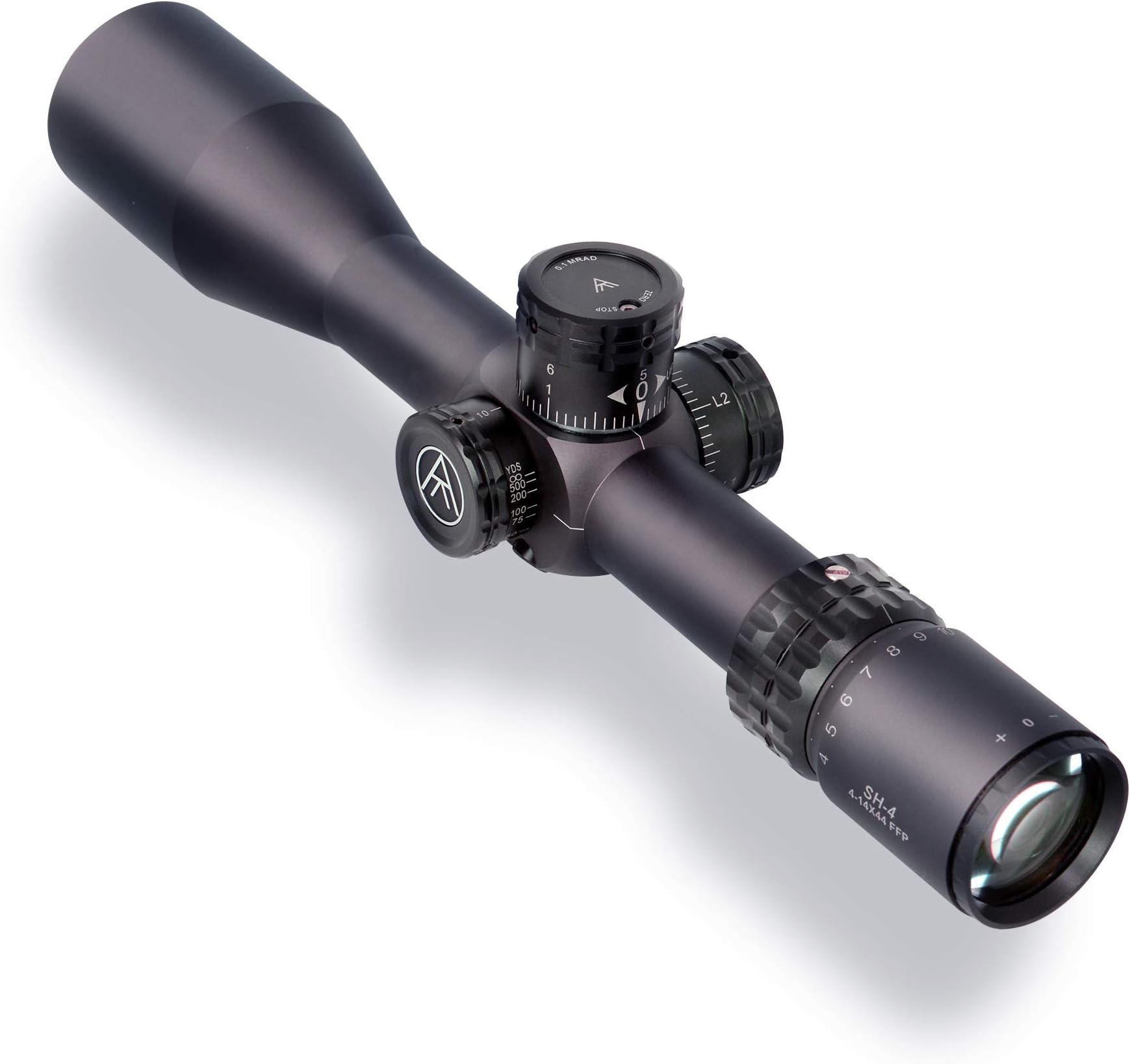 Arken Optics SH-4 4-14X44 FFP Zero Stop First Focal Plane Tactical Long Range Shooting and Hunting Scopes Rifle Scope Riflescope Sight