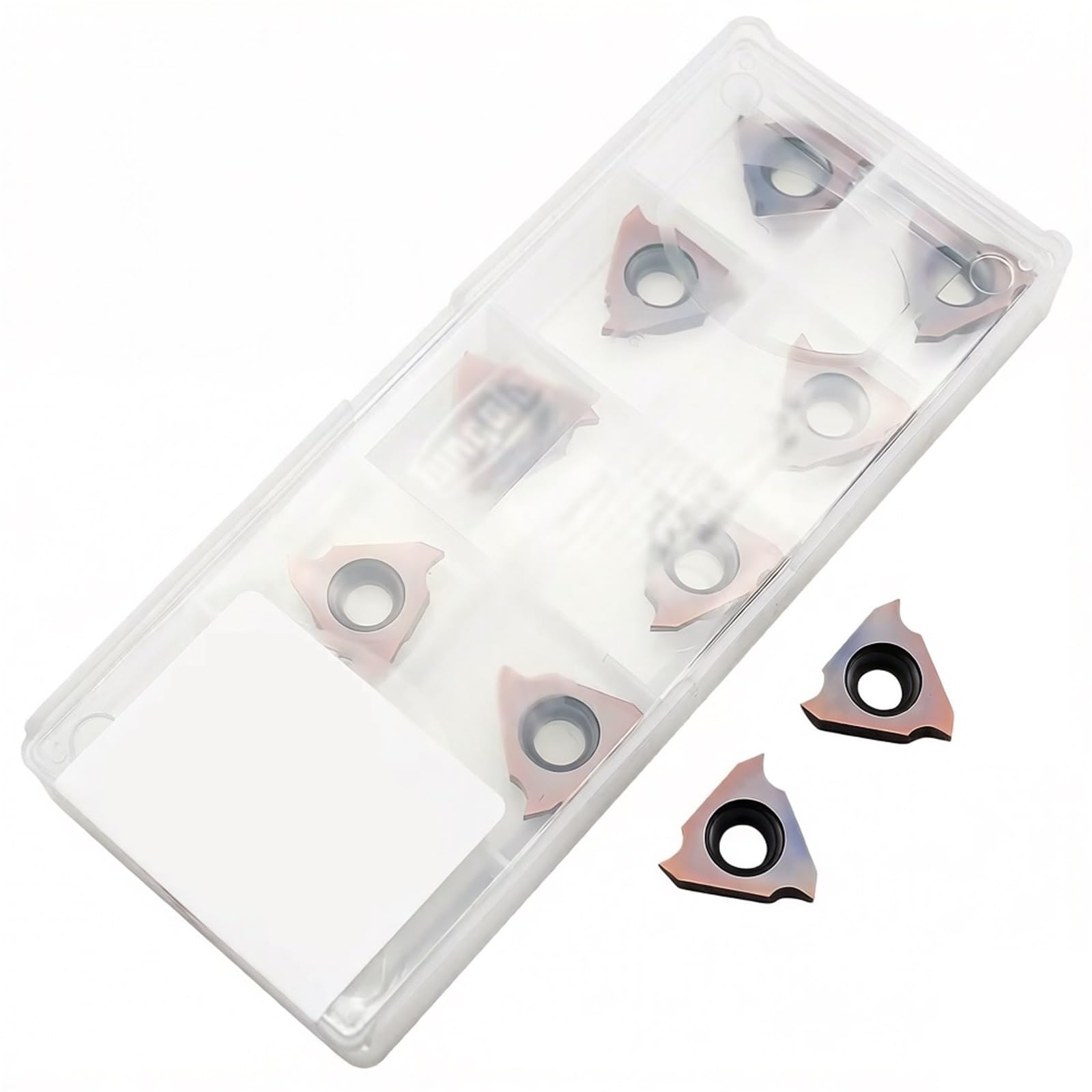 Triangle TGF32R150 02 5125 plaquettes carbure pour rainurage CNC en acier inoxydable