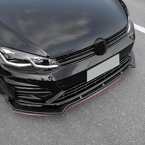 YYBHSD para Volkswagen para Golf 7 7,5 Mk7 Mk7.5 GTI GTD R R-Line 2012-2020, AleróN Delantero, Divisor De Parachoques, Difusor Deportivo, Kit De CarroceríA Inferior