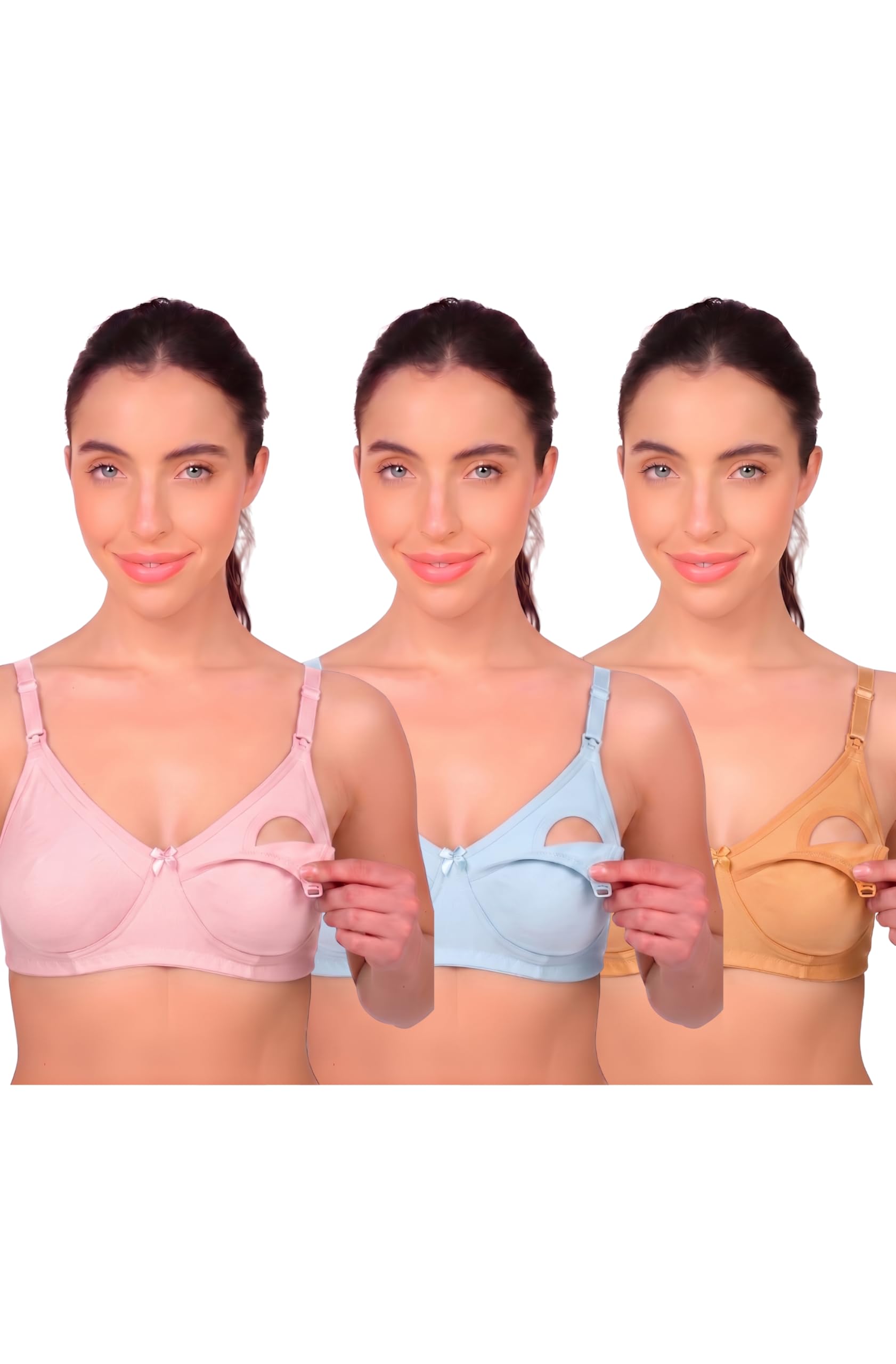 Pack of 2 Womens Maternity Bra Pack-3-image-47