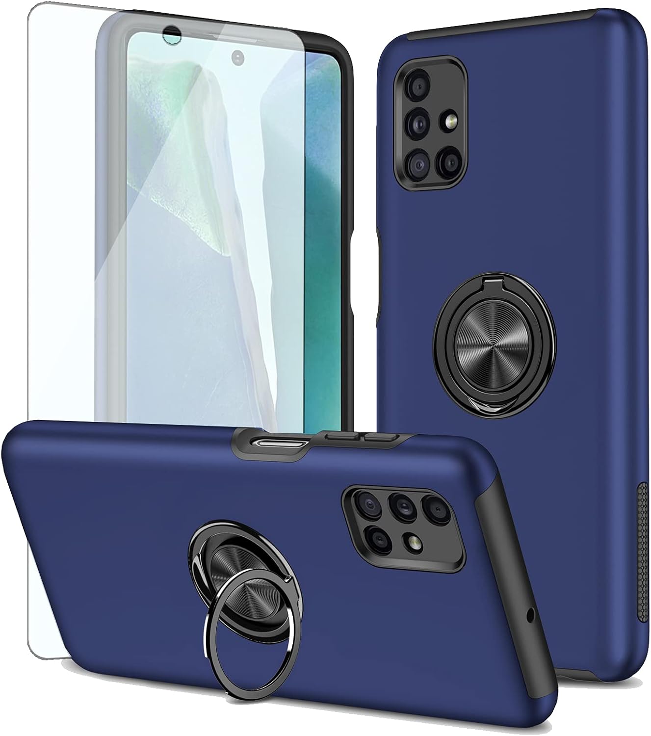 Rugged Slim Magnetic Ring Holder Case with Tempered Ethiopia Ubuy