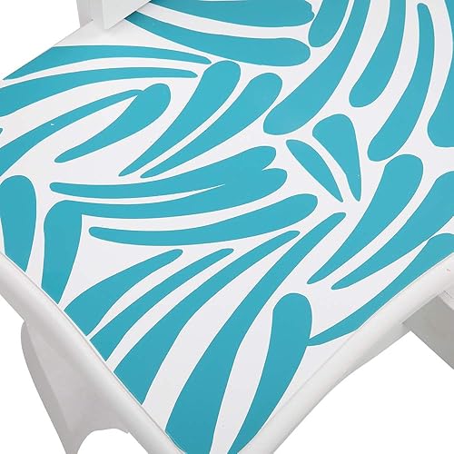 Miniatura 9 de Juego de mesa y taburete para niños con espejo, 2 en 1 para maquillaje de princesa con cajón y parte superior desmontable, tocador de maquillaje de