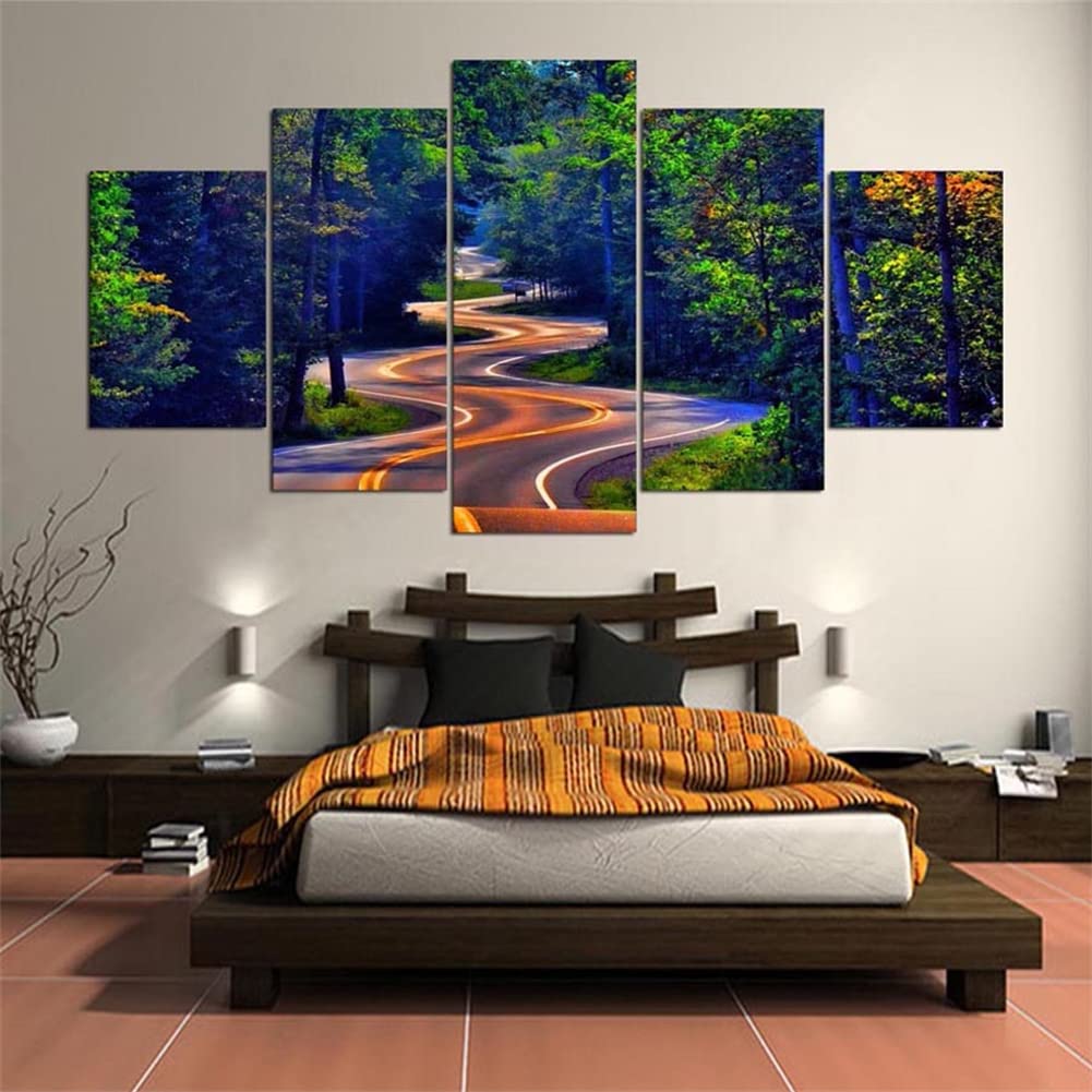 Le Décor de Mur à la Maison personnalisé grâce au kit diamant peinture 5 pièces grand format