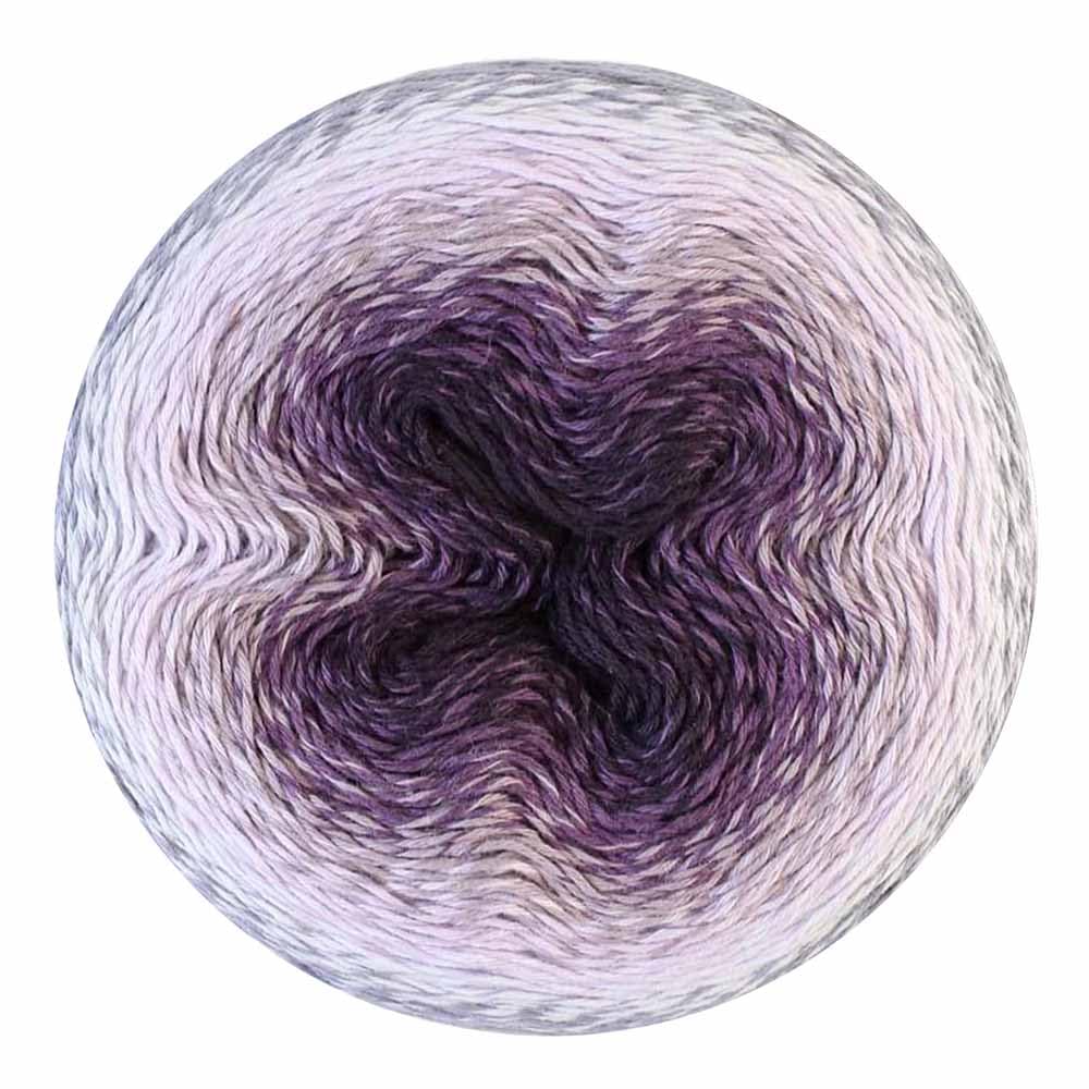 Scheepjes Whirl Yarn 1000m, Shade 758 Lavenderlicious, Gradient Cotton Acrylic Yarn Cake for Crochet, Knitting, Shawls, Scarves and Lightweight Garments