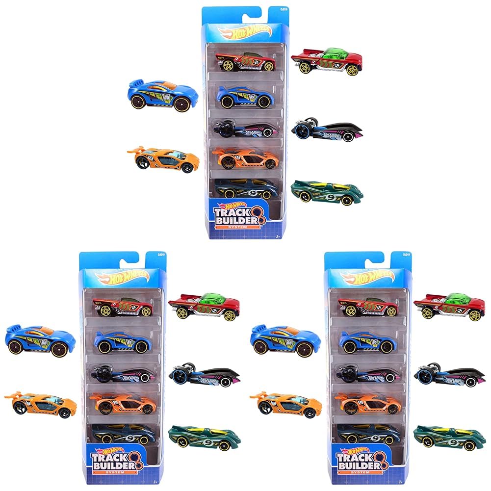 Hot Wheels 5-Car Pack - Collectible Cars for Kids -15