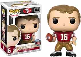 Amazon.com: Funko Joe Montana (San Francisco 49ers) NFL Pop