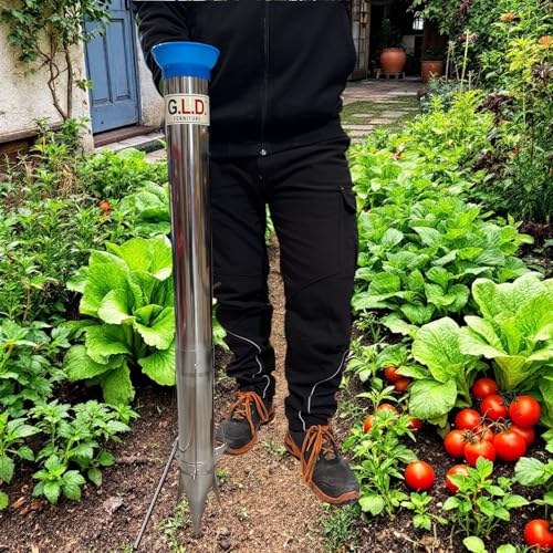 GLD PIANTATORE Veloce 3 BOCCHE con DISTANZIATORE TRAPIANTATORE PIANTINE BULBI Semi Piante Giardino ORTO