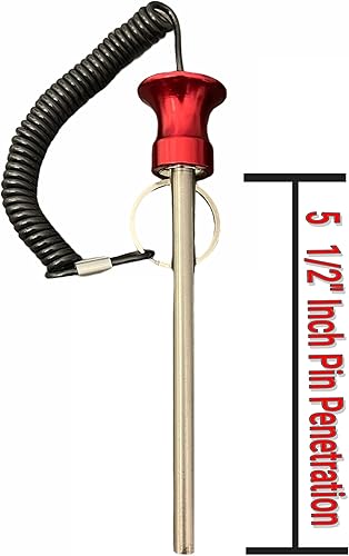 Miniatura 3 de TreadLife Fitness Pasador Universal de Pila de Pesas para Gimnasio Comercial o Gimnasio en Casa  Inserto de Pasador de Servicio Pesado  Acero Grado