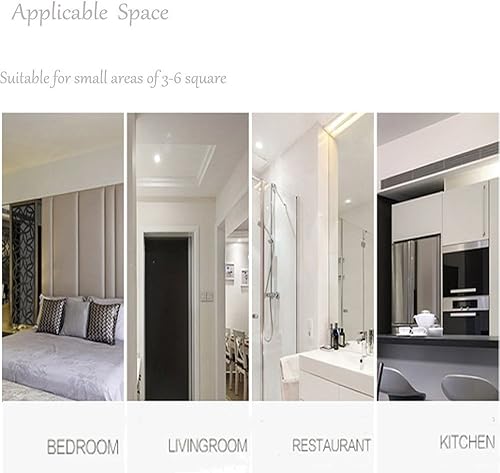 Miniatura 6 de Luces de techo LED de 8 pulgadas, iluminación empotrada redonda, 5000 K blanco natural, 12 W, 880 lúmenes, 80 W, equivalente incandescente