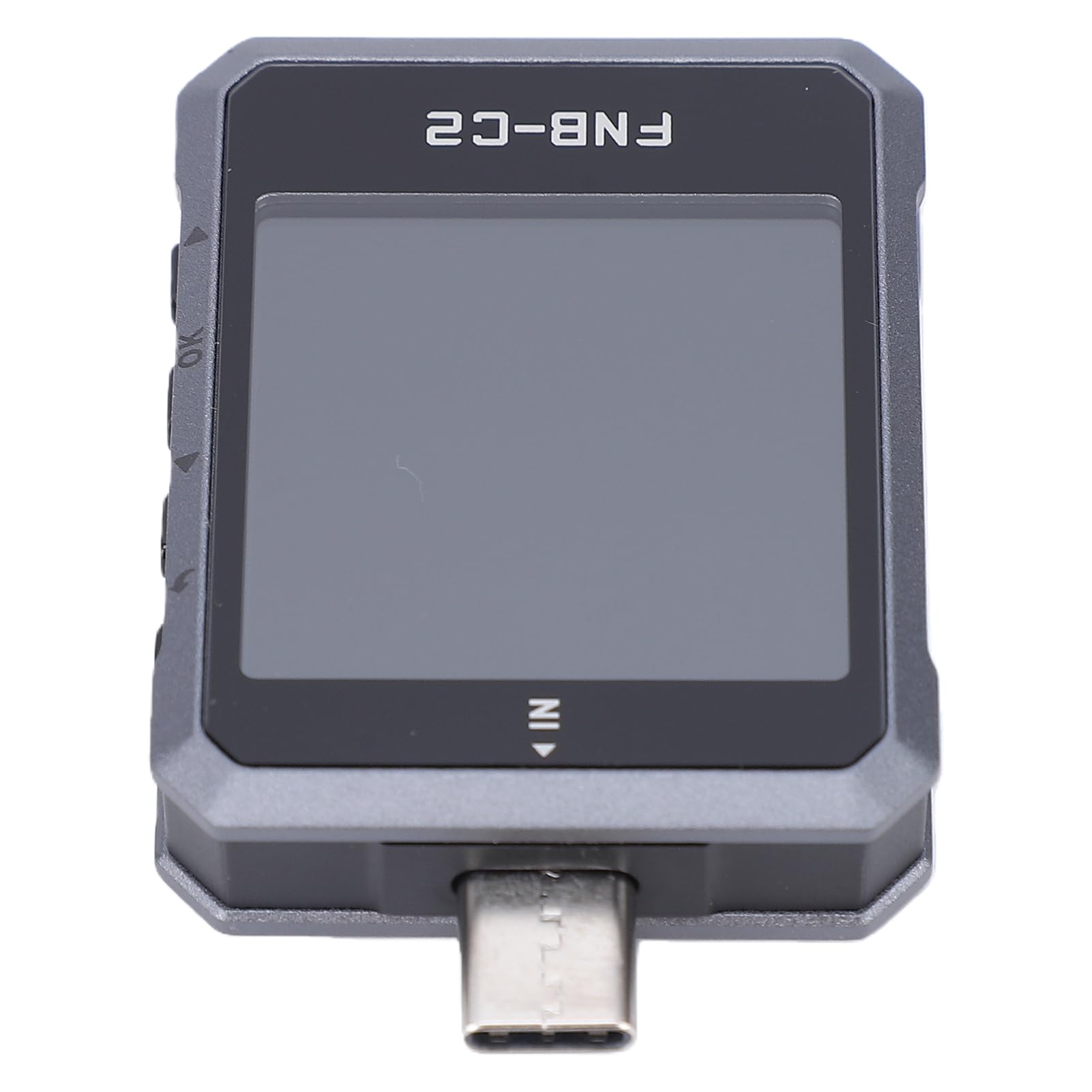 Dpofirs USB-Kabeltester, USB-Leistungsmesser mit 20-Bit-ADC und Schnellladeprotokollerkennung für QC PD SCP AFC VOOC WARP MTK PE-Protokolle, 50 V Hochspannung, 7-stellige Auflösung, Typ-C (FNB-C2)