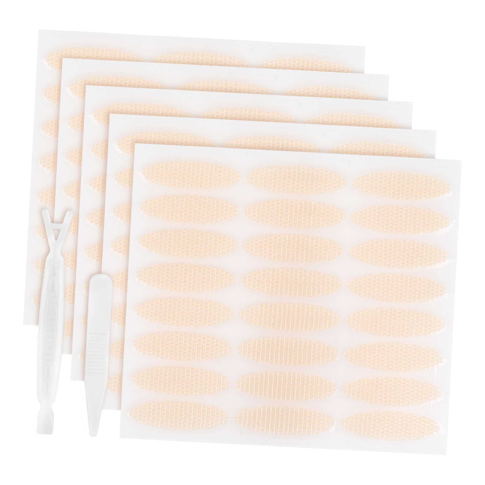 Didiseaon Invisible Eyelid Tape for Women 240 Pcs Lace Double Eyelid Patches Instant Strips Natural Look