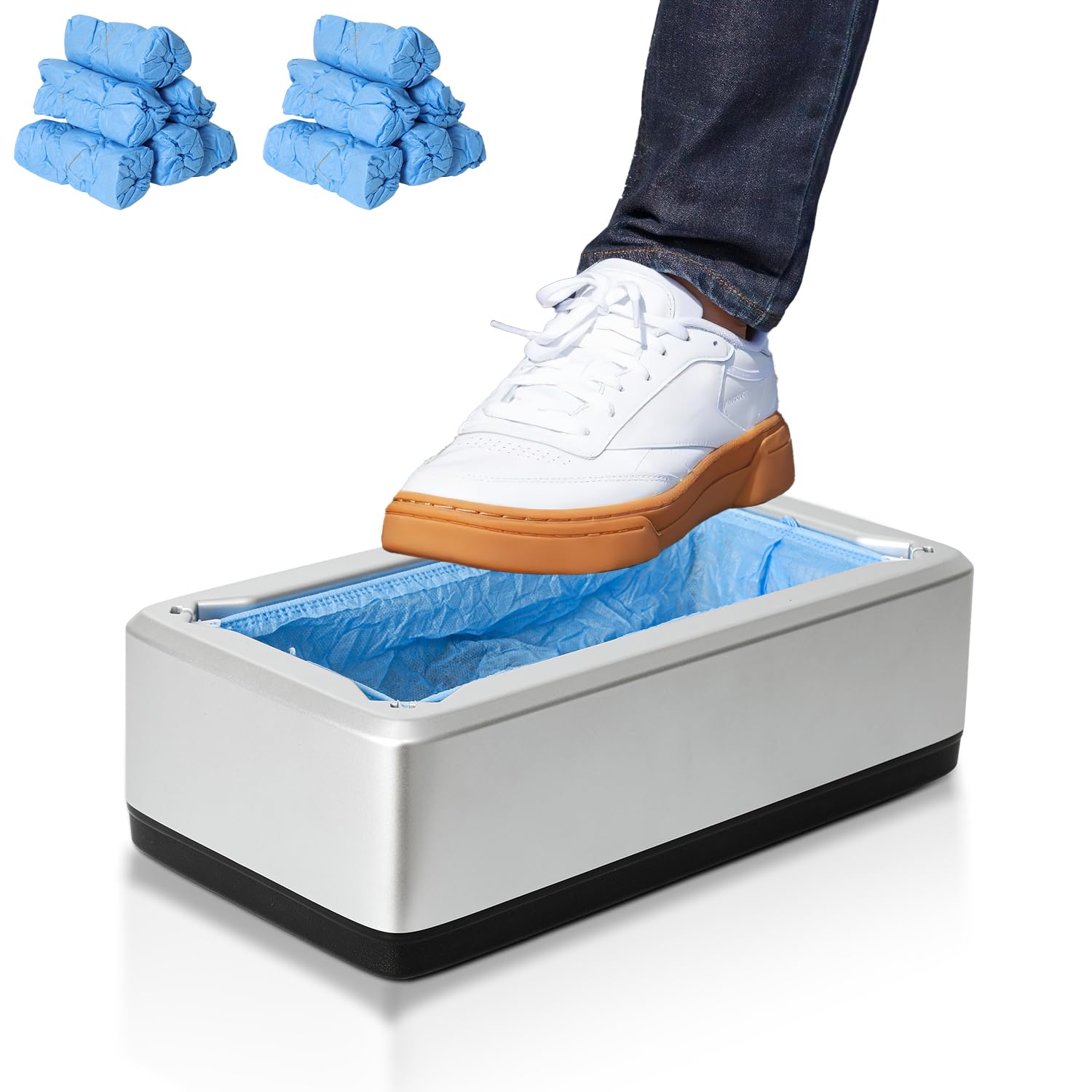 Automatic Shoe Covers Dispenser, Shoe Wrapping Machine, Home