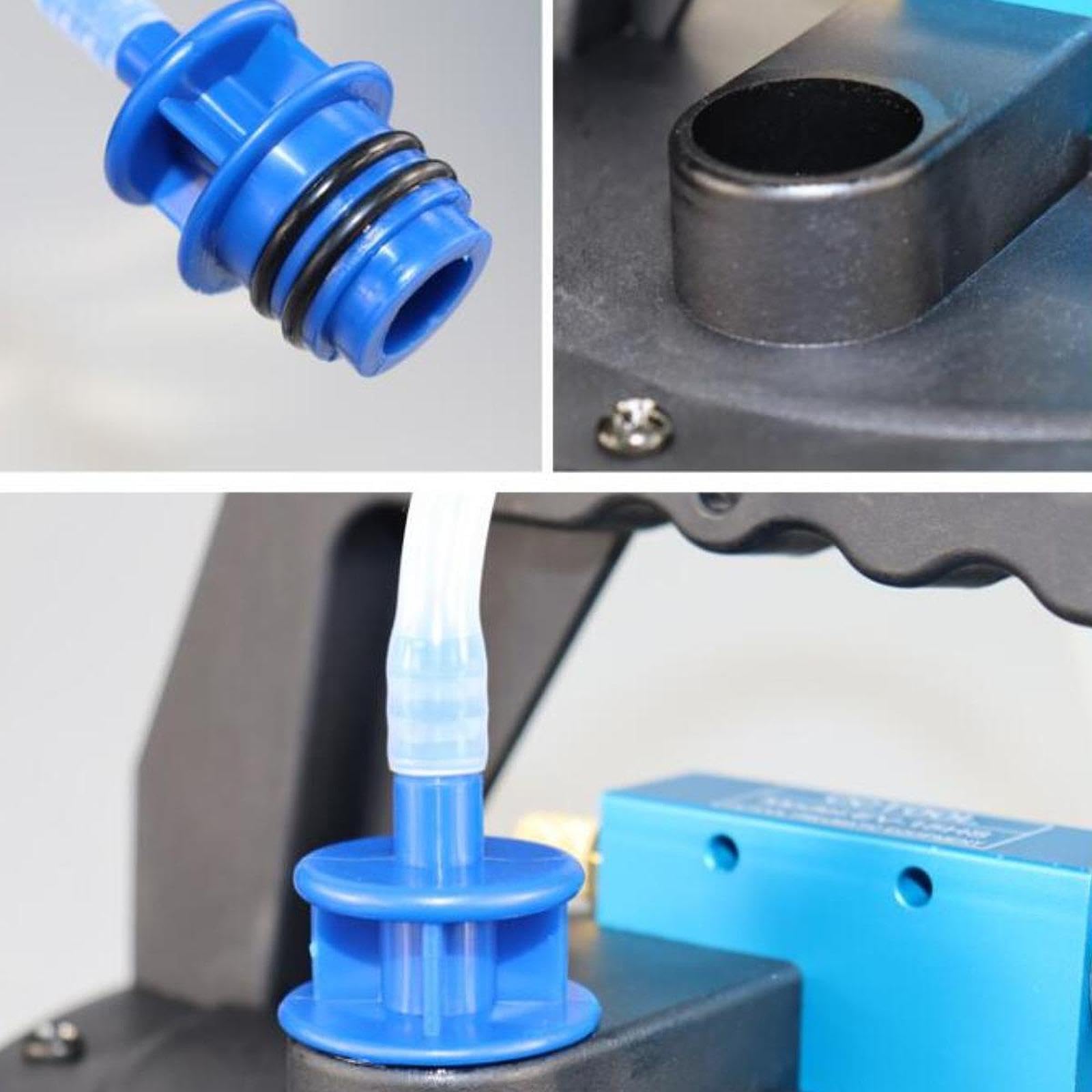 Kit Freni a Vuoto Da 3 Litri con Adattatori, Liquido Freni Professionale