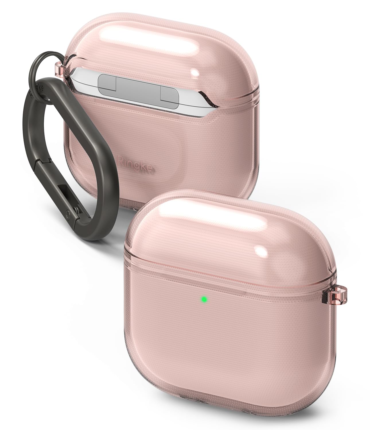 Ringke Air [No-Case Feel] Designed for AirPods 4 Case, Slim Flexible Lightweight Thin Cover for Women, Men - Pink