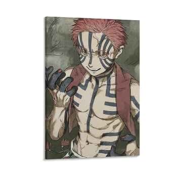 鬼滅の刃 - 鬼滅の刃　猗窩座(あかざ)　ビジュアルアートパネル 無限列車 キービジュアル 初リールよく分からないwww この画像の