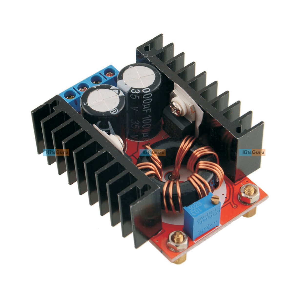 See full amazon price history chart for KitsGuru DC-DC 10-32V to 12-35V 150W Power Supply Boost Adjust Module KG107 KitsGuru DC-DC 10-32V to 12-35V 150W Power Supply Boost Adjust Module KG107 (B01HEYJNES) Amazon Price History, Amazon Price Tracker