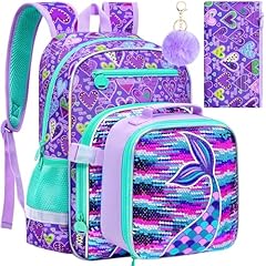 Reversible Sequins Fishtail Clip-on Backpack