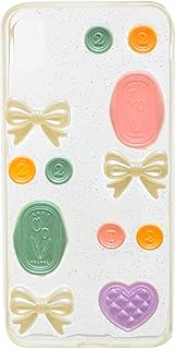 جراب ضهر من البولي بروبيلين بتصميم سادة عليه اشكال بارزة متوافق مع هاتف ايفون XS ماكس متعدد الألوان، حافظة بسيطة