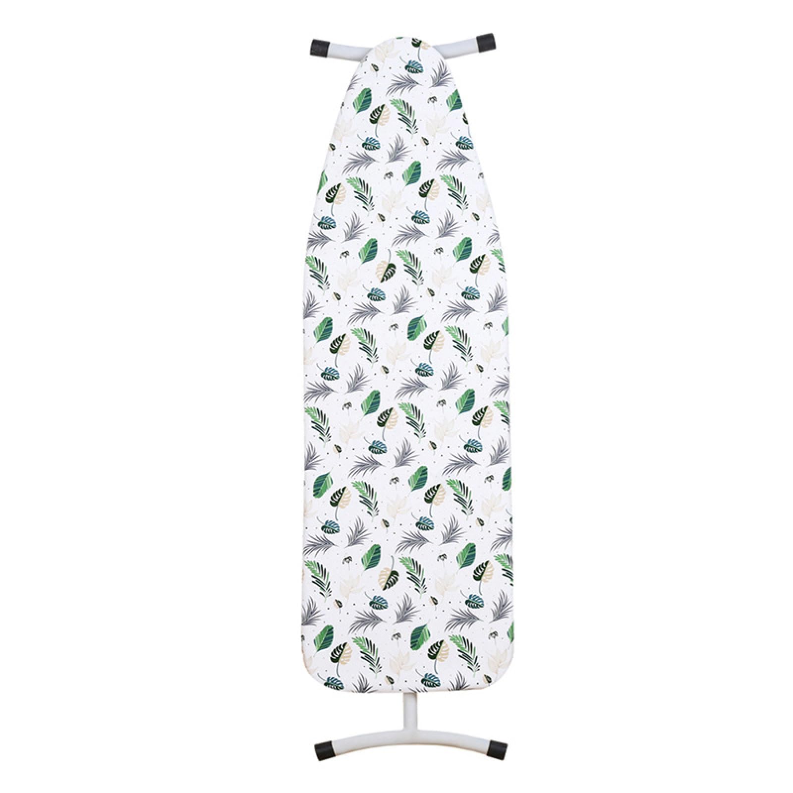 Pokrowiec na deskę do prasowania 130 x 45 cm odblaskowy zielony design do szybkiego prasowania łatwy montaż nowoczesny pokrowiec na deskę do prasowania pasuje do większości żelazek