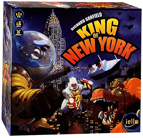 Iello: King Of New York, 6 Monsters, Enthralling Theme, Simple, Fast-Paced, Strategy Board Game, For 2 To 6 Players, Ages 10 And Up #TOP3