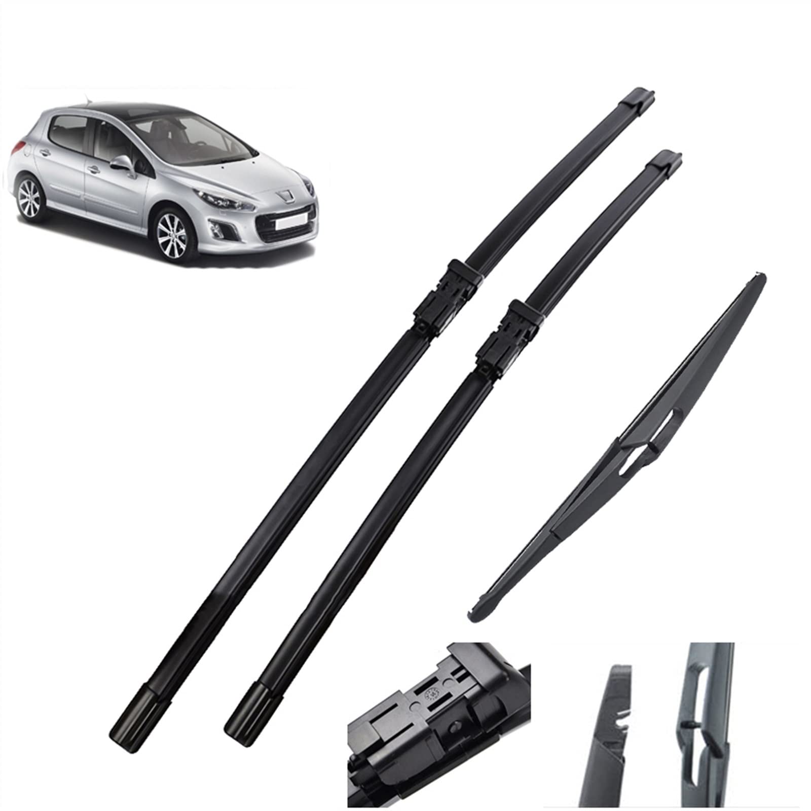 Kit essuie-glace Peugeot 308 T7 pour rouler sous la pluie sereinement