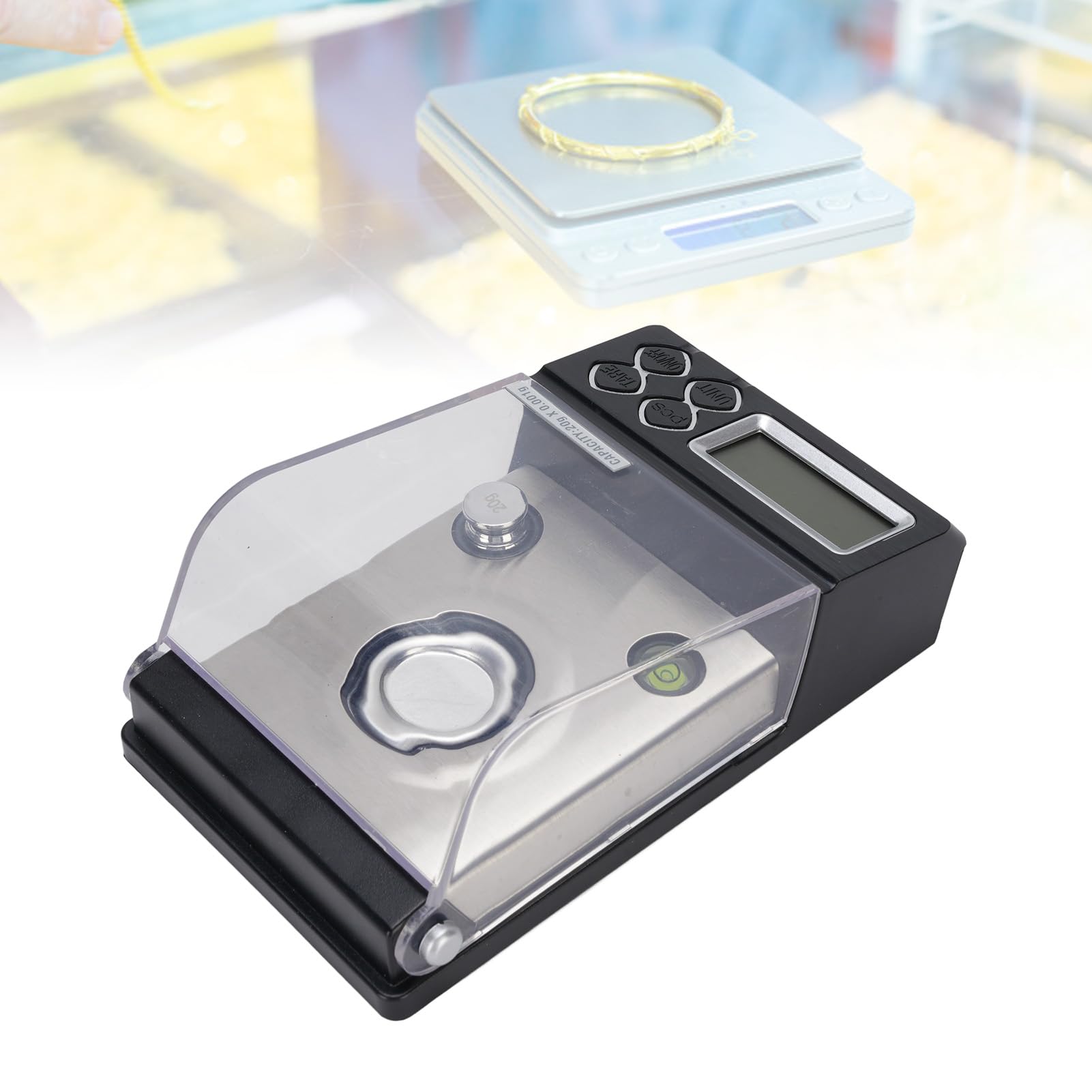 20g Digital Milligram Scale, 0.001 High Accuracy Professional Mg Scale with 10g Calibration Weight for Reloading